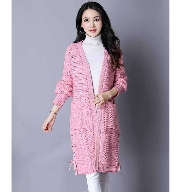 Cardigan Rajut Pink Cantik Online Jual Model Terbaru Murah 